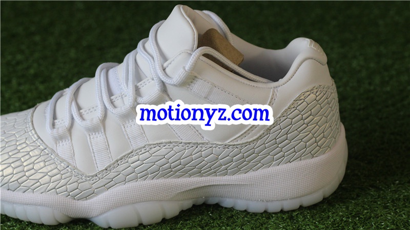 Air Jordan 11 Low GS Frost White PRM Heiress